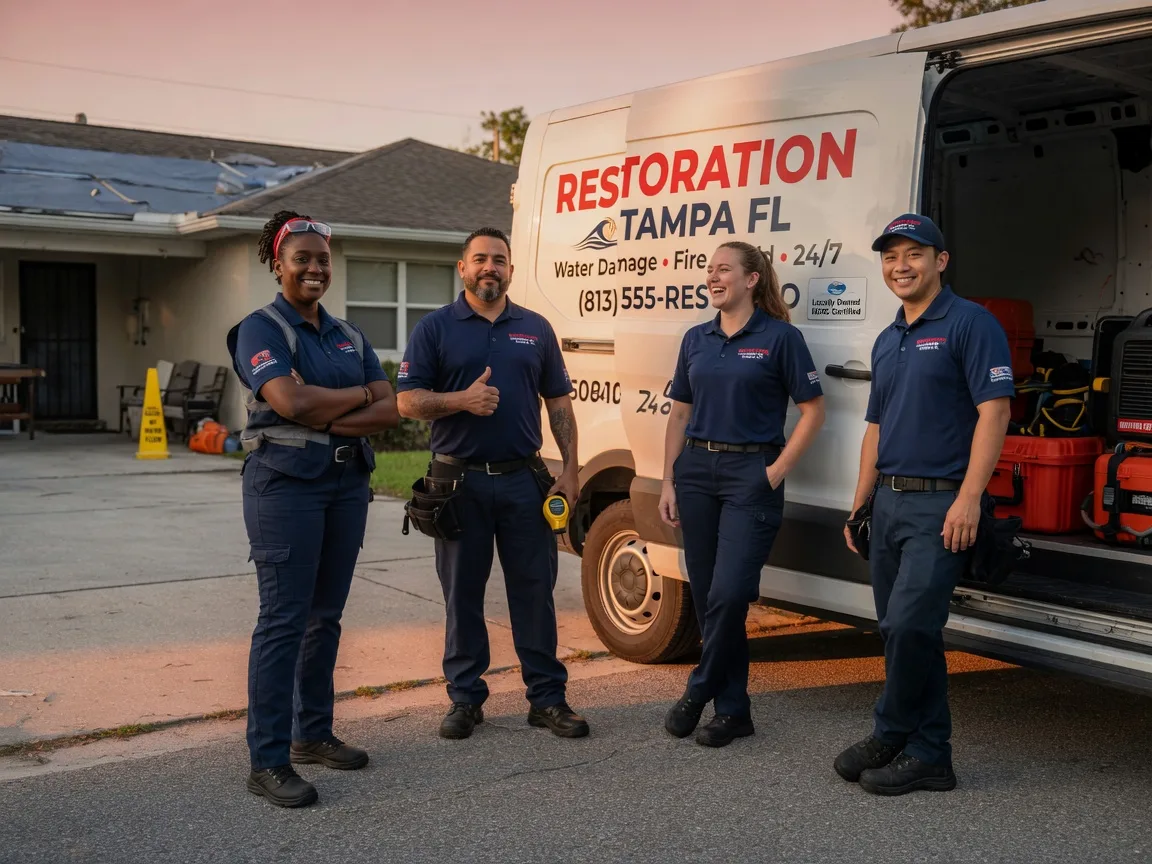 Water Damage Restoration company in Leopolis, WI