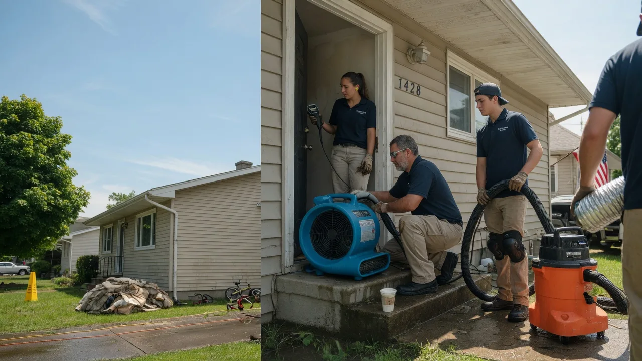 Water Damage Restoration in Leopolis, WI near me